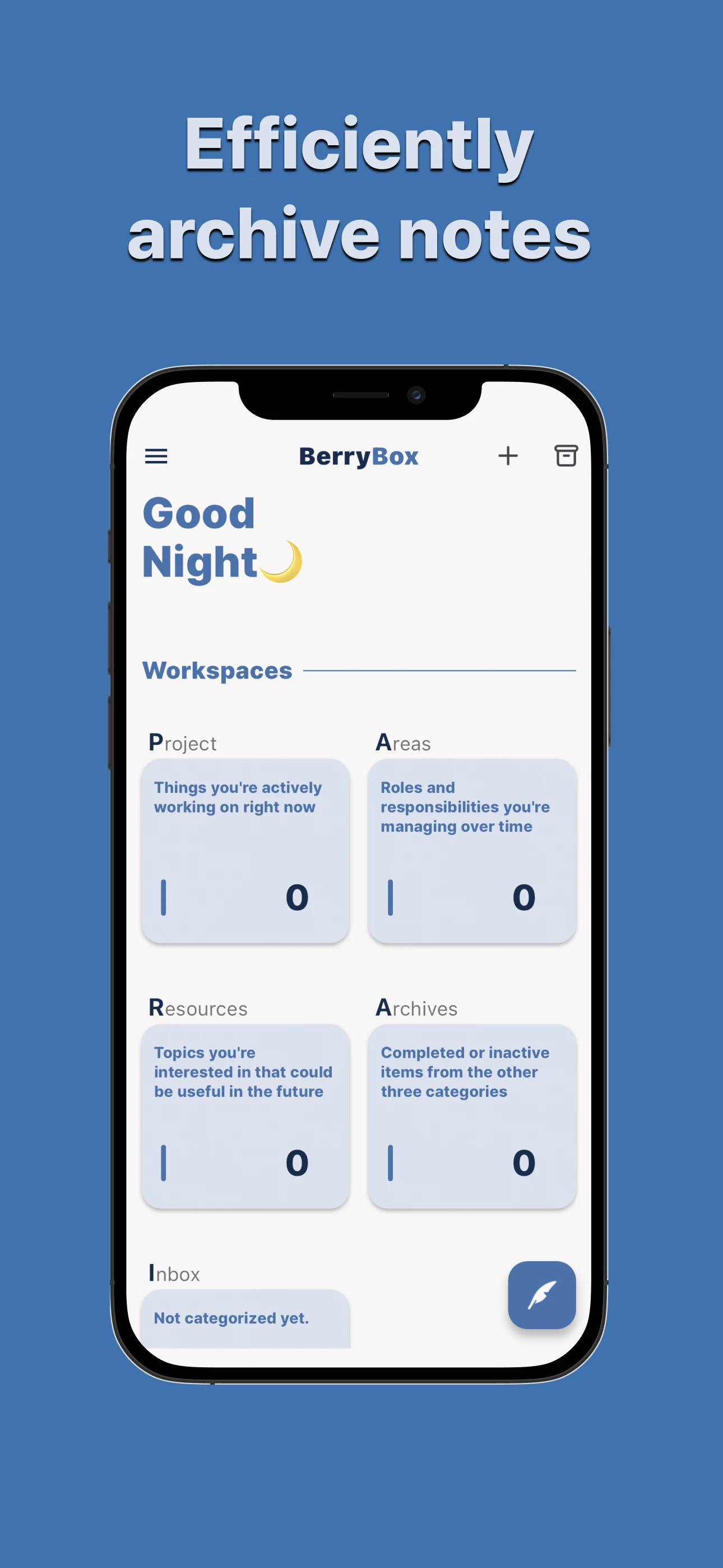 BerryBox - Second Brain screenshot